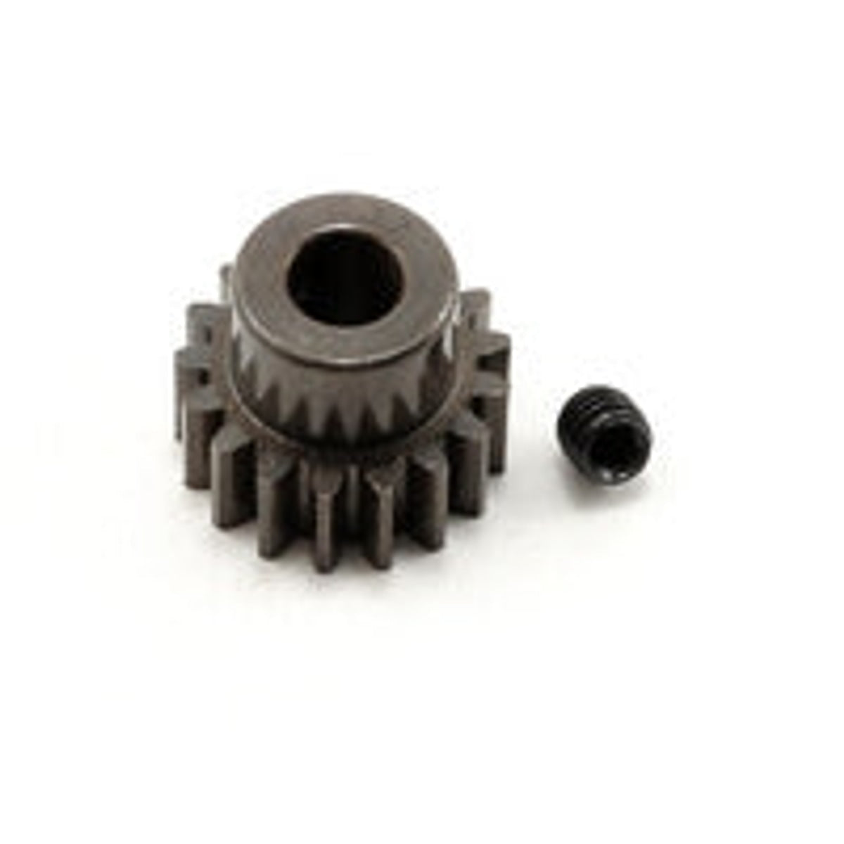 Robinson Racing 8717 17 Tooth Extra Hard Steel .8 Mod Pinion Gear w/5mm Bore