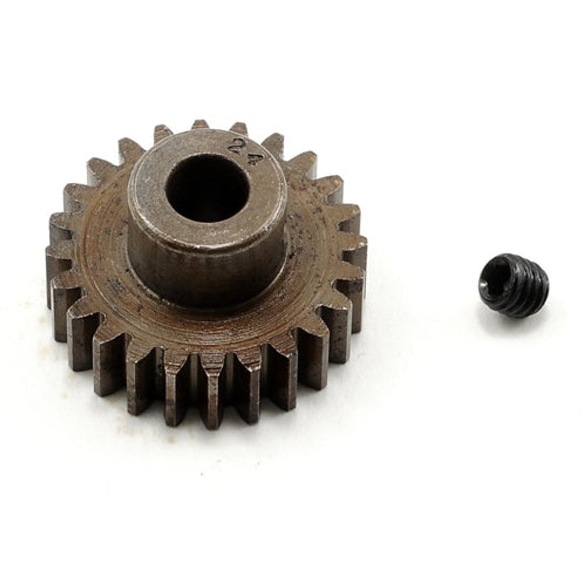 Robinson Racing 8724 Extra Hard Steel .8 Mod Pinion Gear w/ 5mm Bore (24T) NIB