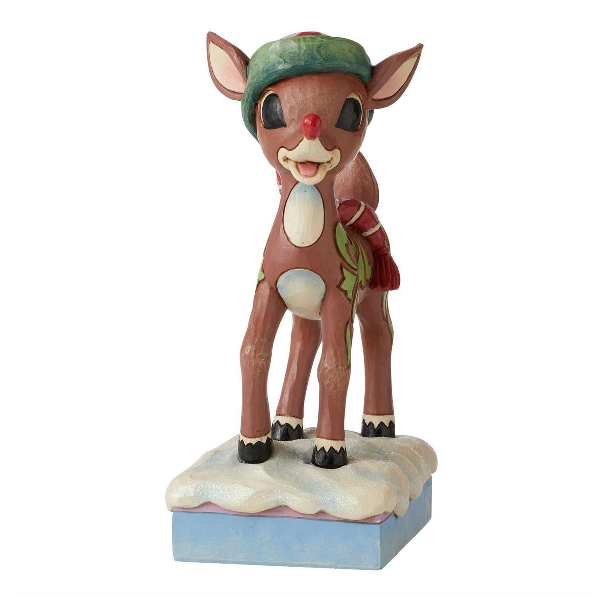 Rudolph: Rudolph in Long Hat Jim Shore