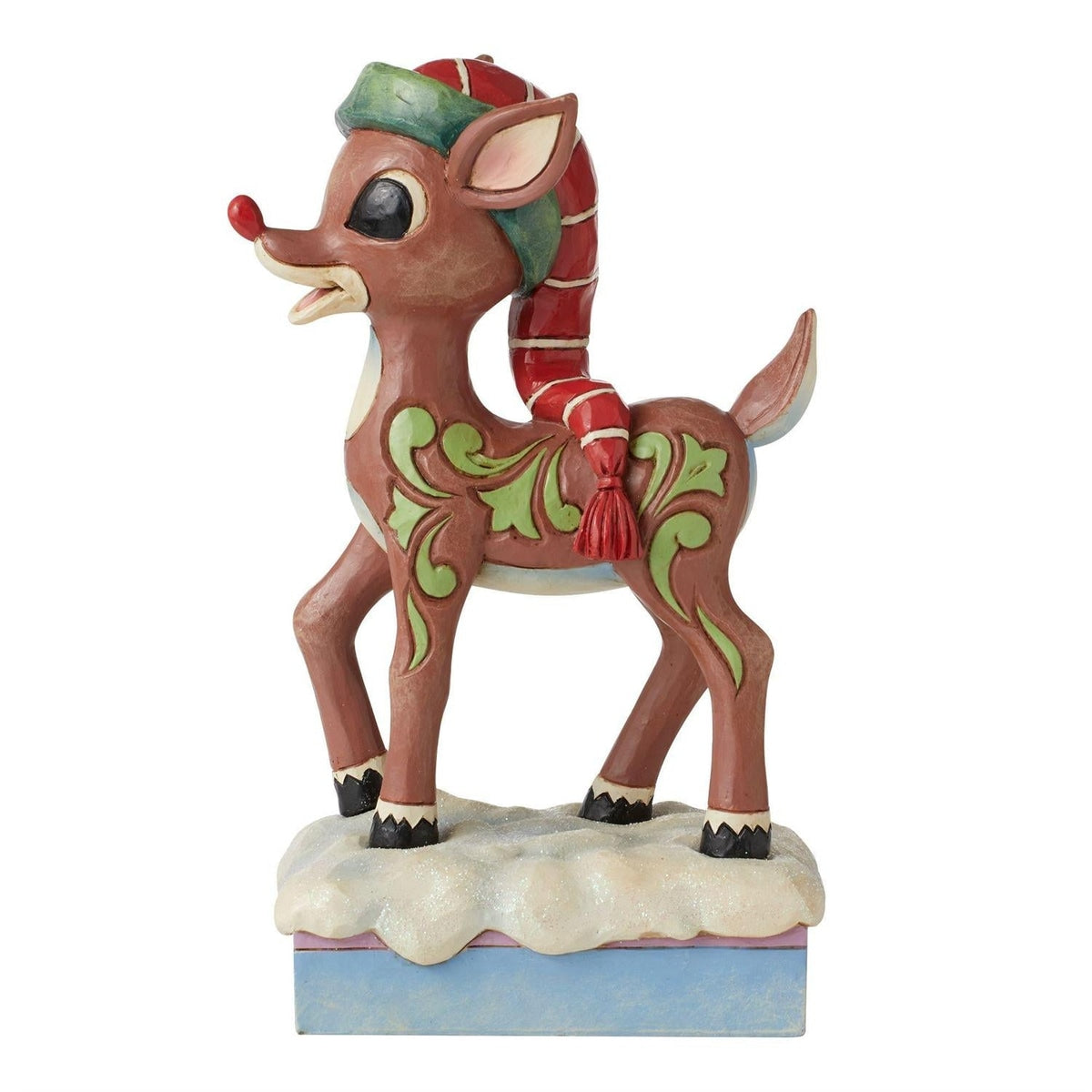 Rudolph: Rudolph in Long Hat Jim Shore