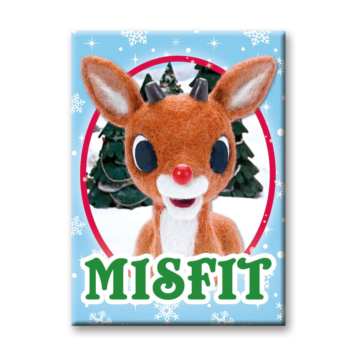 Rudolph the Red Nose Reindeer - "Misfit" Magnet