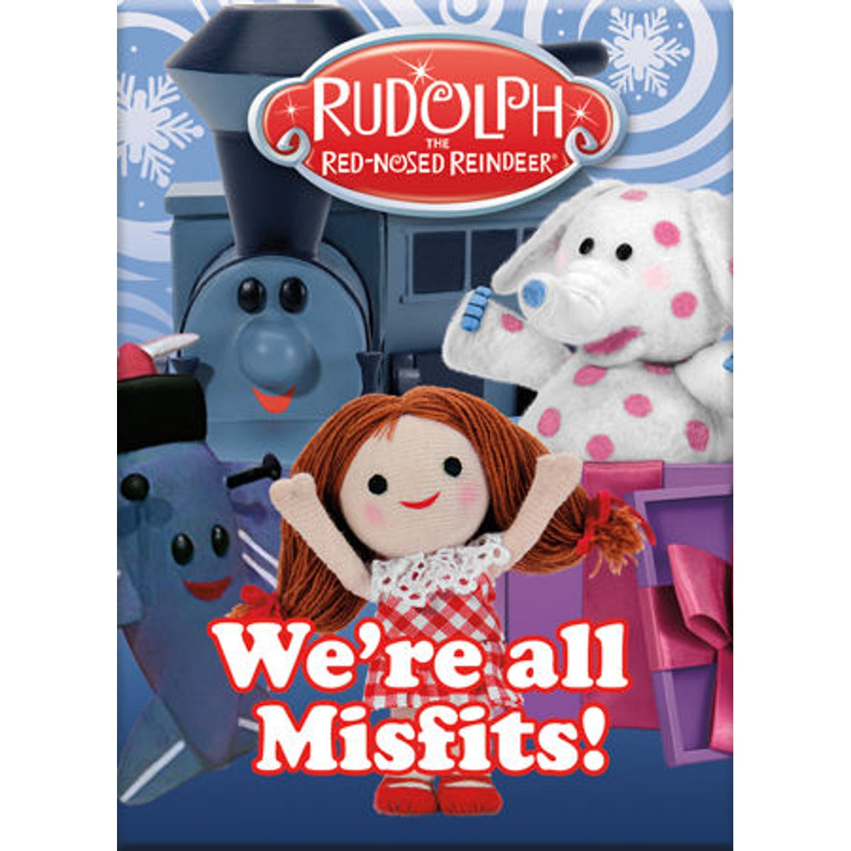 Rudolph the Red Nose Reindeer "We're All Misfits" Magnet