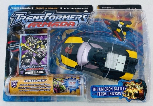 Transformers Armada Wheeljack with Wind Sheer