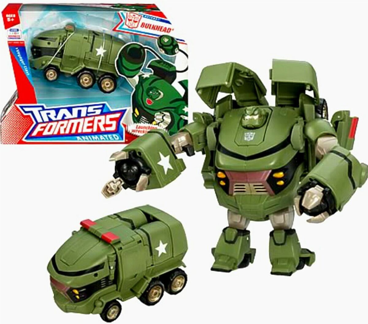 Hasbro Transformers Animated Voyager Class Bulkhead
