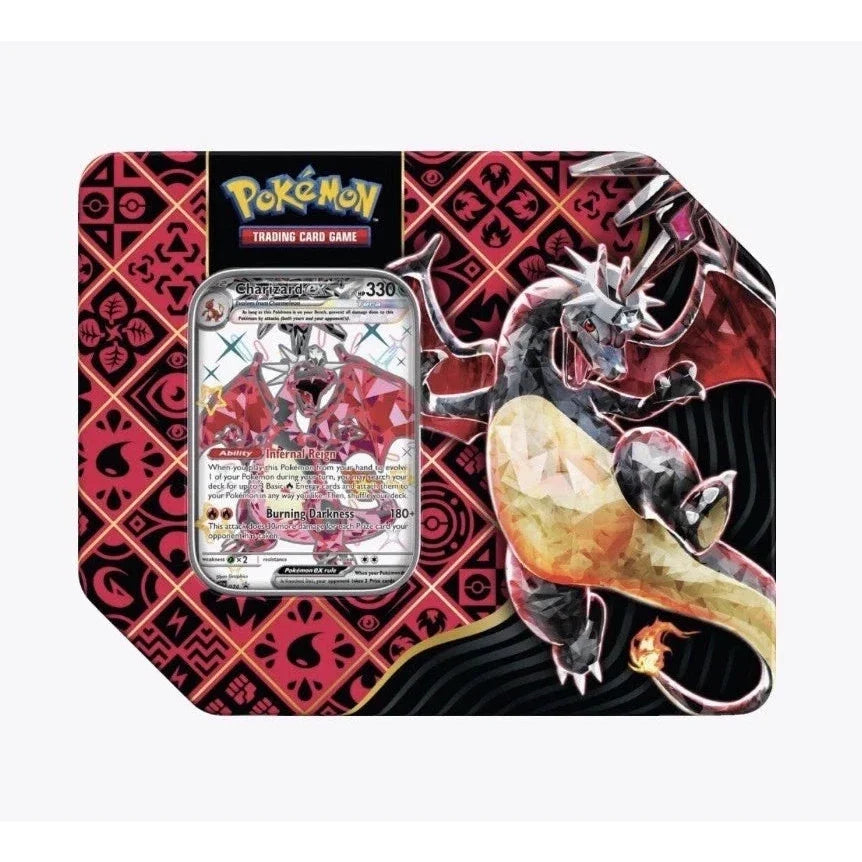 Pokemon TCG: Scarlet & Violet Paldean Fates Charizard ex Tin