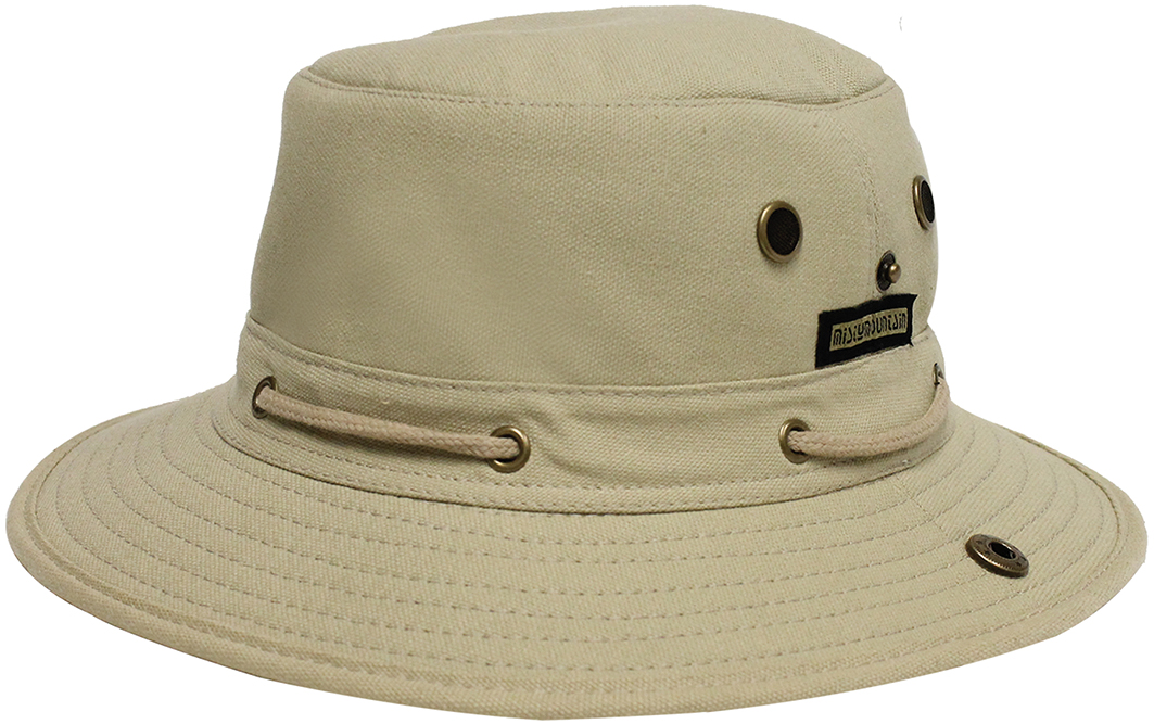 Misty Mountain Cotton Canvas Skipper Sun Hats