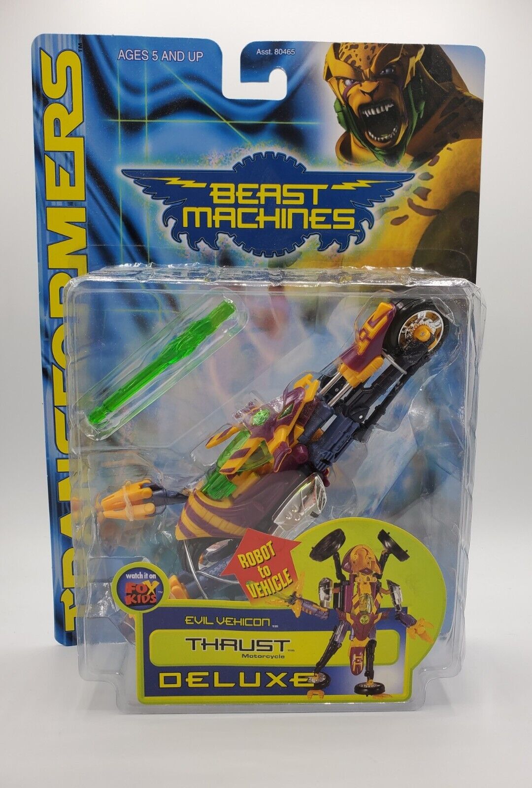 Transformers Beast Machines Evil Vehicon Deluxe Thrust