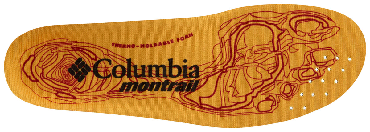Columbia Montrail Men's Enduro-Sole LP Thermo-Moldable Shoe Insoles Sizes 7 & 13 US