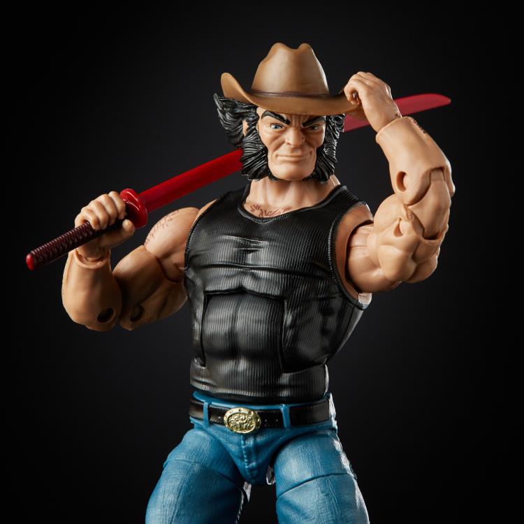 Marvel Comics 80th Anniversary Marvel Legends Cowboy Logan