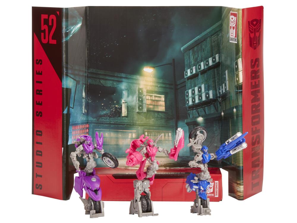 Transformers Studio Series 52 Deluxe Chromia, Arcee, and Elita-1