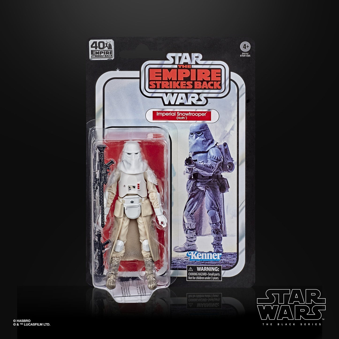 Star Wars The Black Series Imperial Snowtrooper (Hoth) 6-Inch Scale Star Wars: The Empire Strikes Back 40th Anniversary Collectible Figure