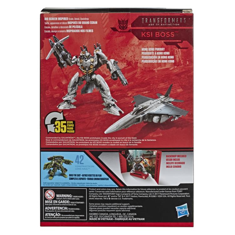Transformers Studio Series 43 Voyager KSI Boss