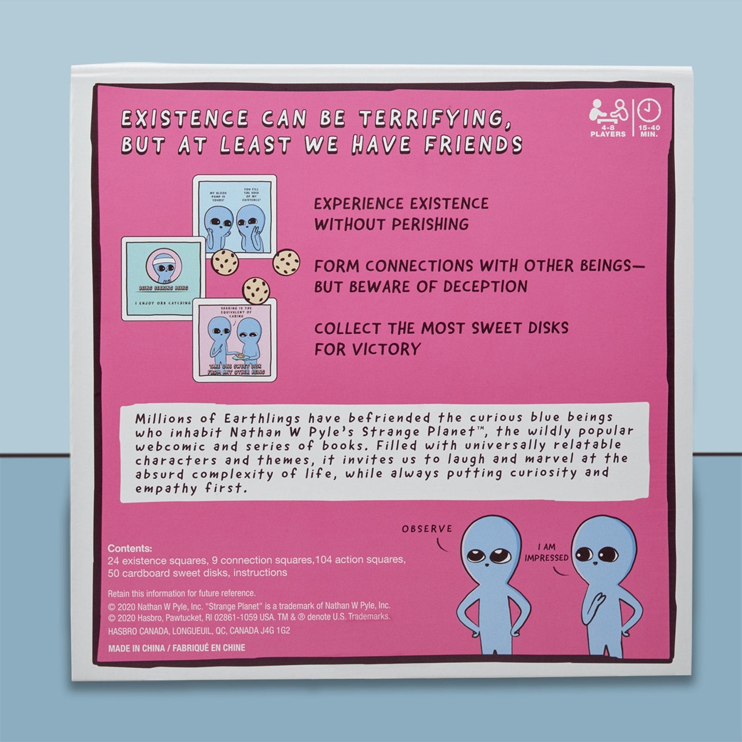 Sweet Existence, A Strange Planet Family-Friendly Party Card Game