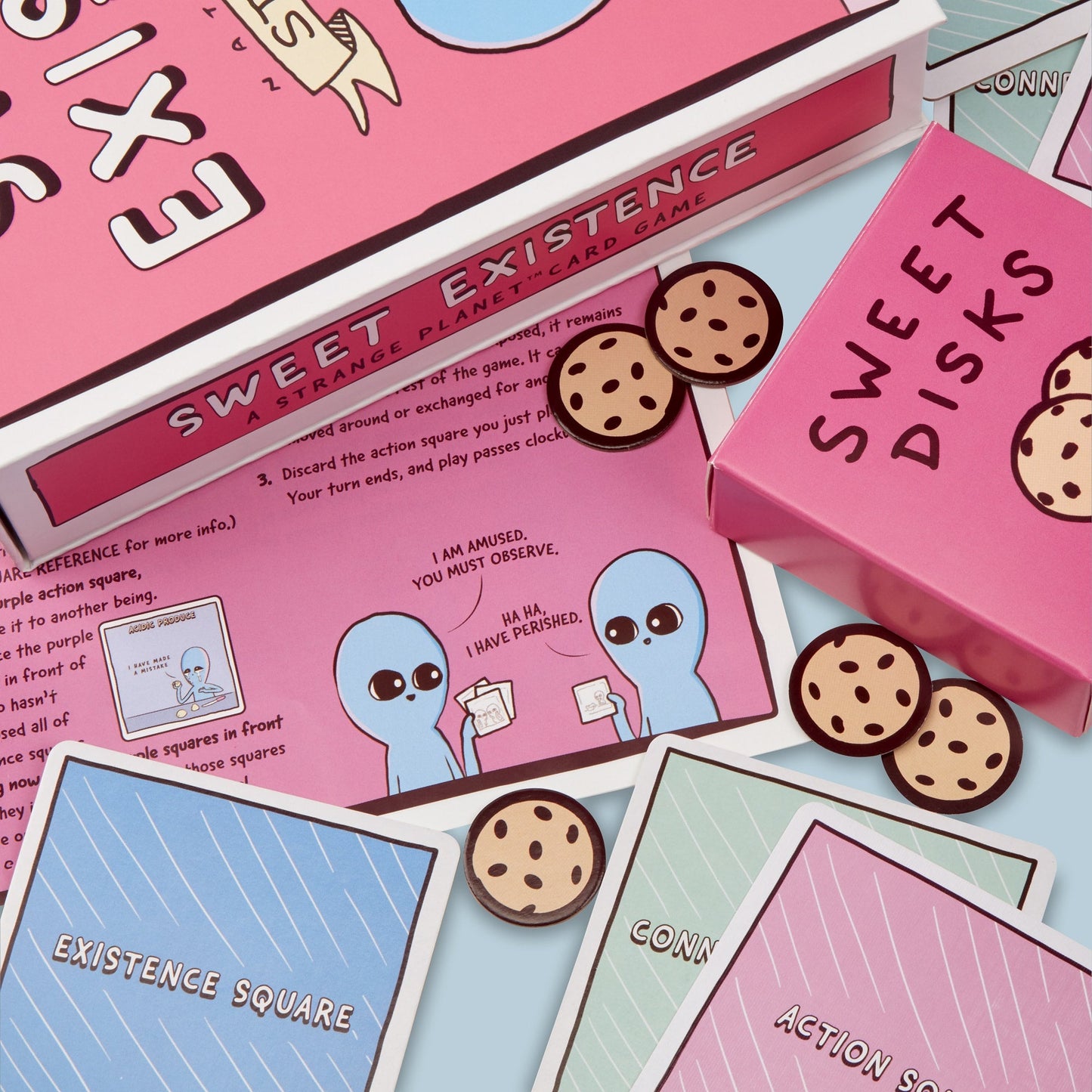Sweet Existence, A Strange Planet Family-Friendly Party Card Game