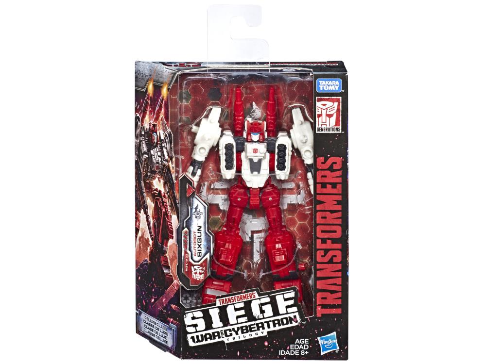 Transformers War for Cybertron: Siege Deluxe Autobot SixGun