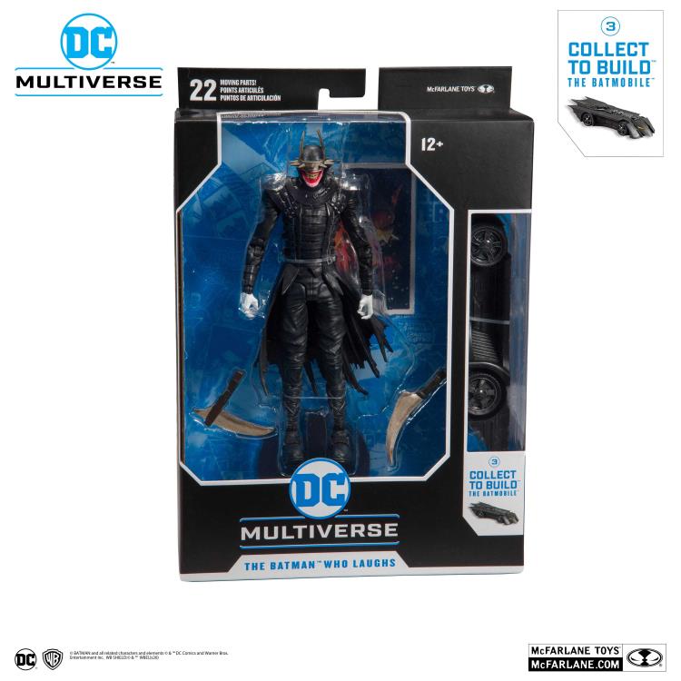 Dark Nights: Metal DC Multiverse The Batman Who Laughs Action Figure (DC Rebirth Build-A-Batmobile)