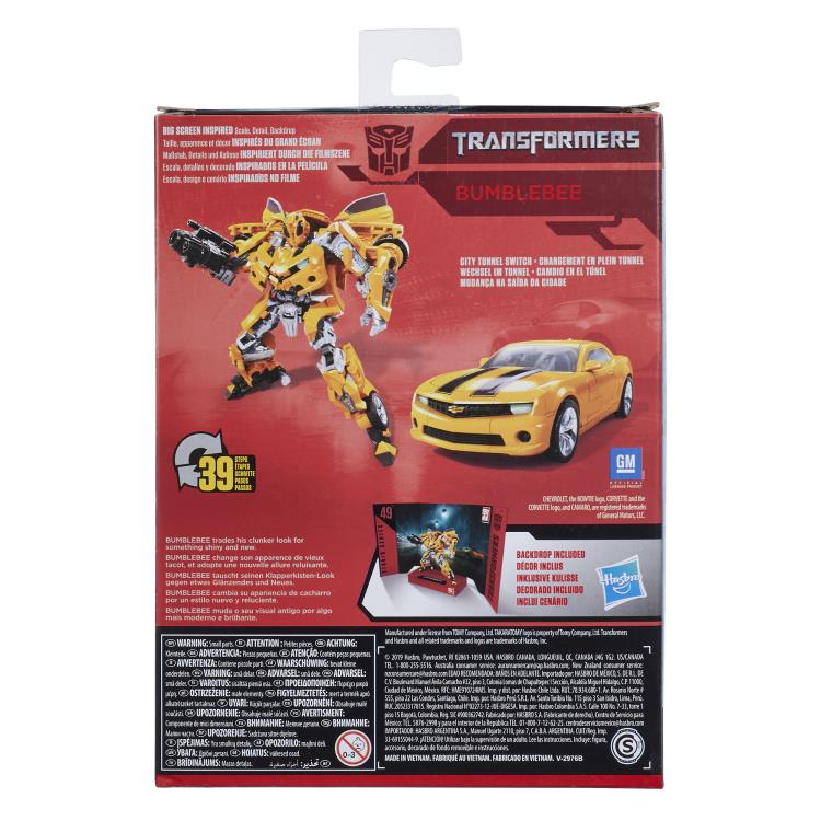 Transformers Studio Series 49 Deluxe Bumblebee