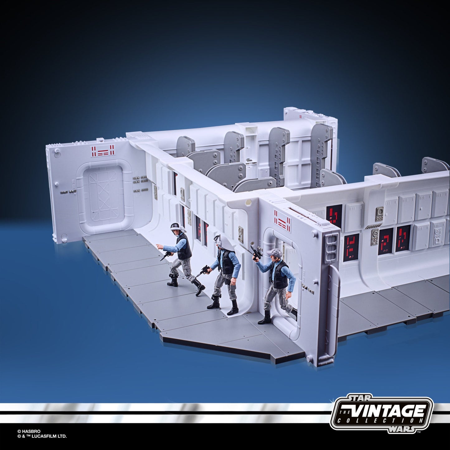 Star Wars The Vintage Collection Star Wars: A New Hope Tantive IV Hallway Playset, Rogue One Rebel Fleet Trooper Figure