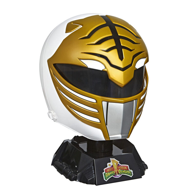 Power Rangers - Lightning Collection Mighty Morphin White Ranger Premium Collector Helmet