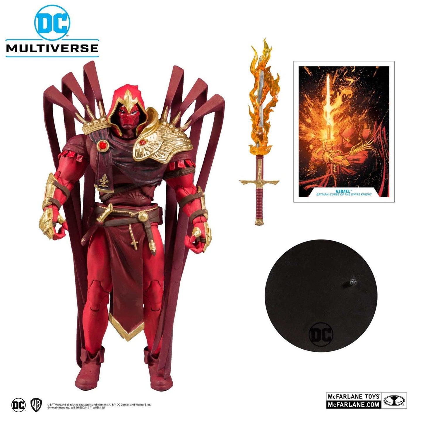 Batman: Curse of the White Knight DC Multiverse Azrael Action Figure