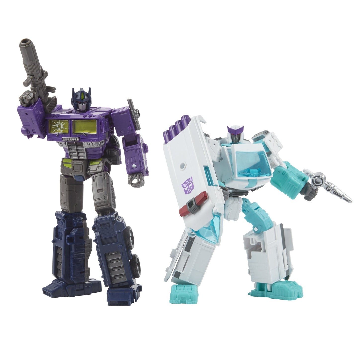 Transformers Generations Selects WFC-GS17 Shattered Glass Ratchet and Optimus Prime - Reissue