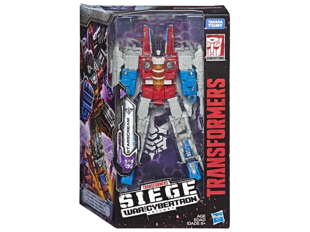 Transformers War for Cybertron: Siege Voyager Starscream