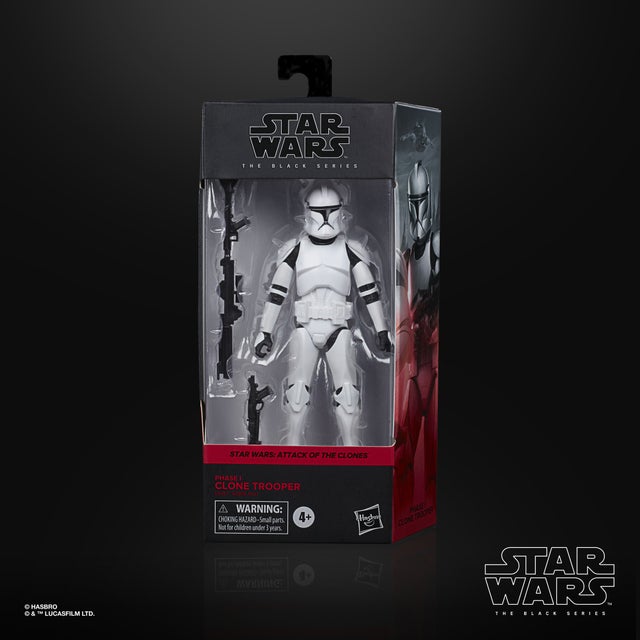 Star Wars The Black Series Phase I Clone Trooper- The Clone Wars Figure