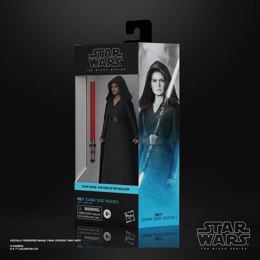 Star Wars The Black Series Rey (Dark Side Vision) Toy 6-Inch Scale Star Wars: The Rise of Skywalker Collectible Figure
