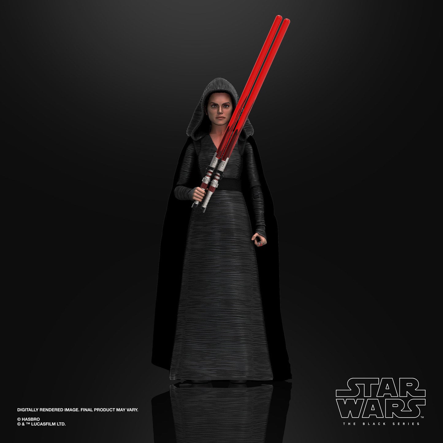 Star Wars The Black Series Rey (Dark Side Vision) Toy 6-Inch Scale Star Wars: The Rise of Skywalker Collectible Figure