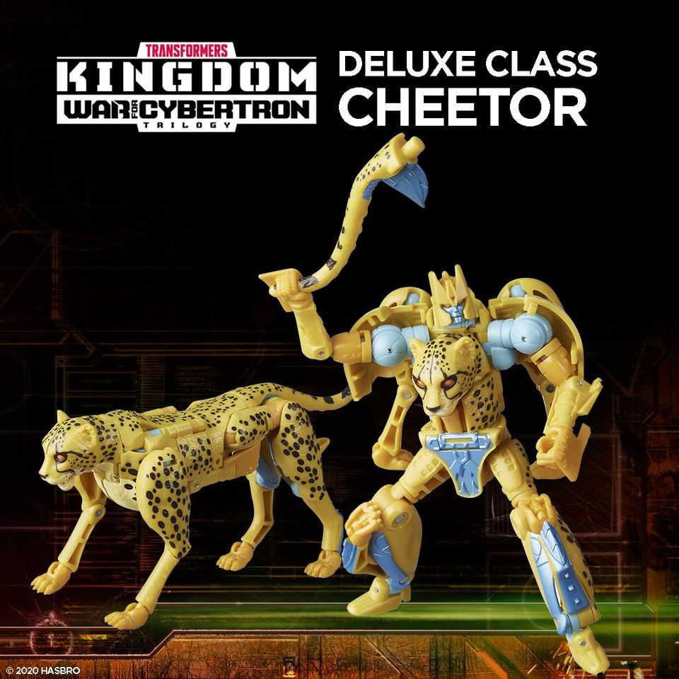 Transformers War for Cybertron Kingdom DELUXE CHEETOR