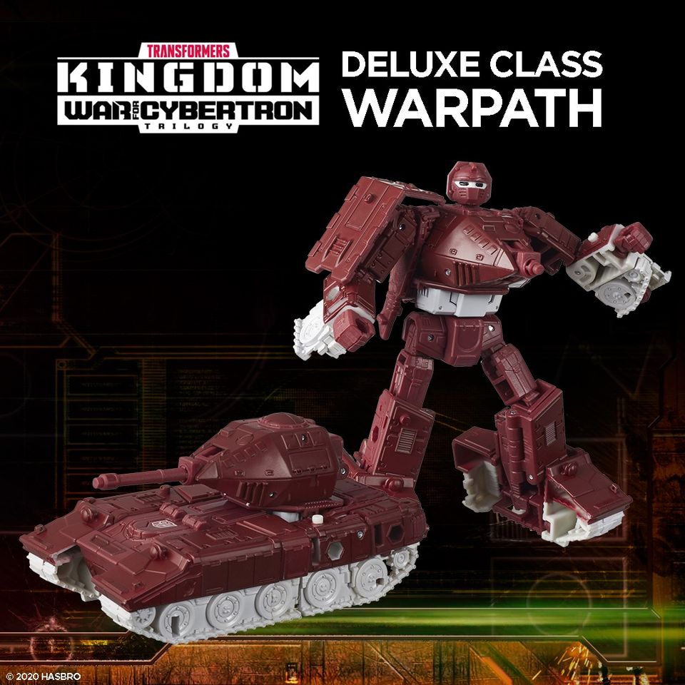 Transformers War for Cybertron Kingdom DELUXE WARPATH