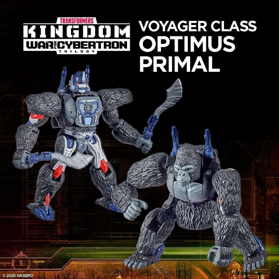 OPTIMUS Prime Transformers War for Cybertron Kingdom VOYAGER OPTIMUS PRIMAL