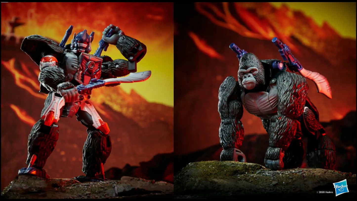 OPTIMUS Prime Transformers War for Cybertron Kingdom VOYAGER OPTIMUS PRIMAL