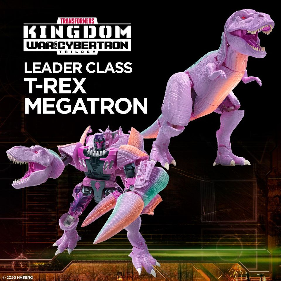 Transformers War for Cybertron Kingdom TREX MEGATRON