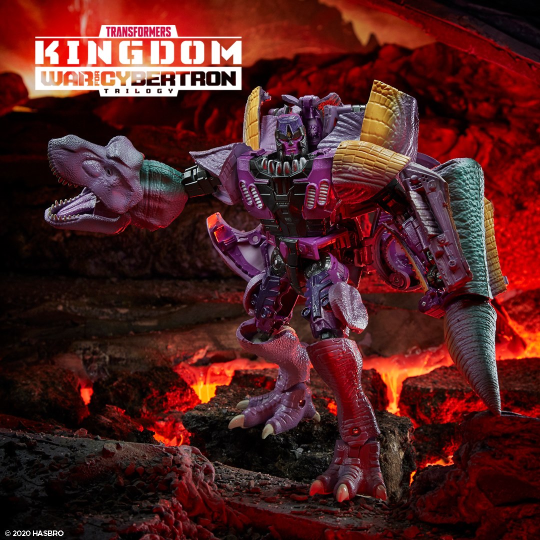 Transformers War for Cybertron Kingdom TREX MEGATRON