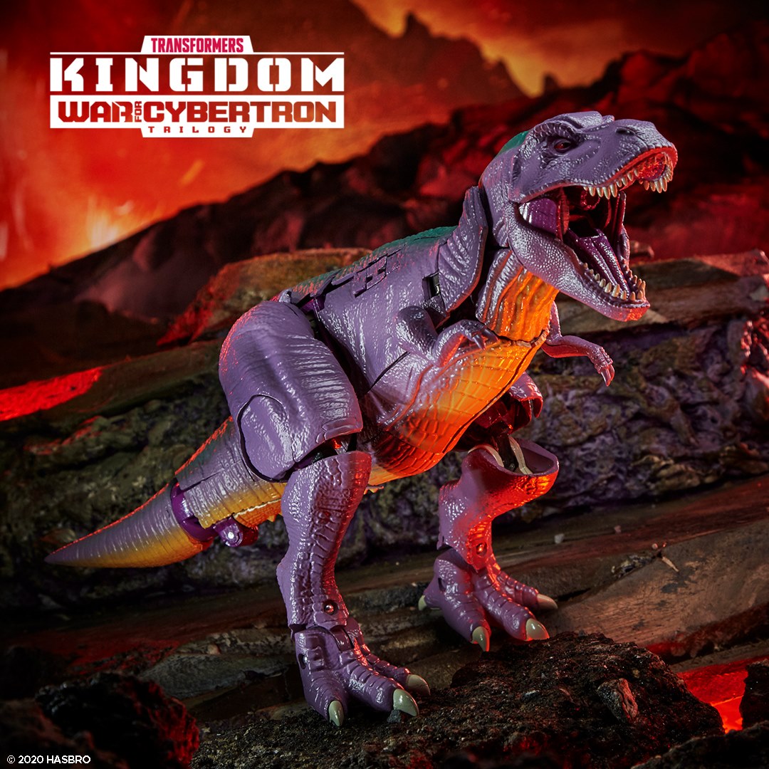 Transformers War for Cybertron Kingdom TREX MEGATRON