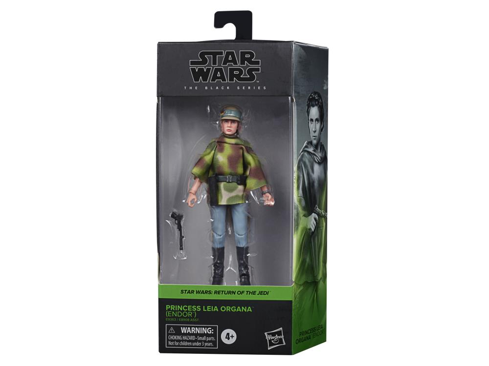 Star Wars The Black Series ROTJ Leia Endor 6 Inch Action Figure