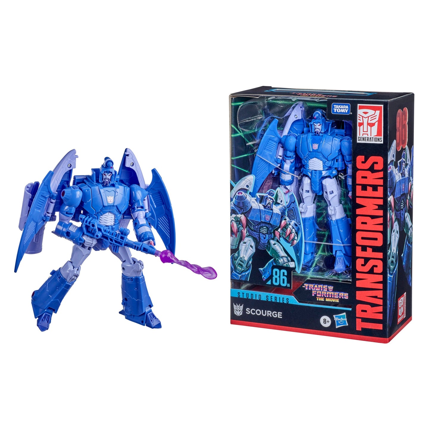 Transformers Toys Studio Series 86 Voyager The Transformers: The Movie Scourge Action Figure