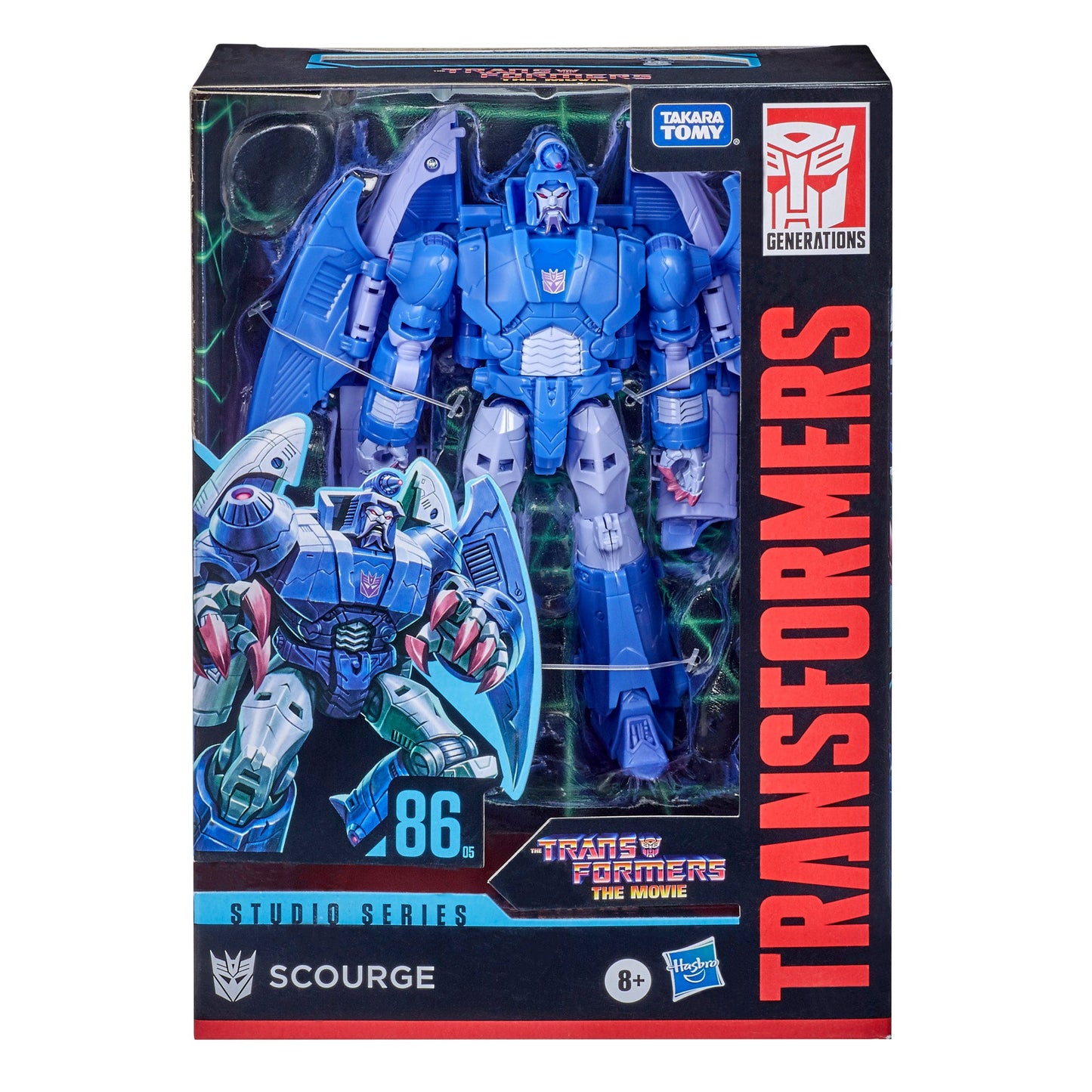 Transformers Toys Studio Series 86 Voyager The Transformers: The Movie Scourge Action Figure