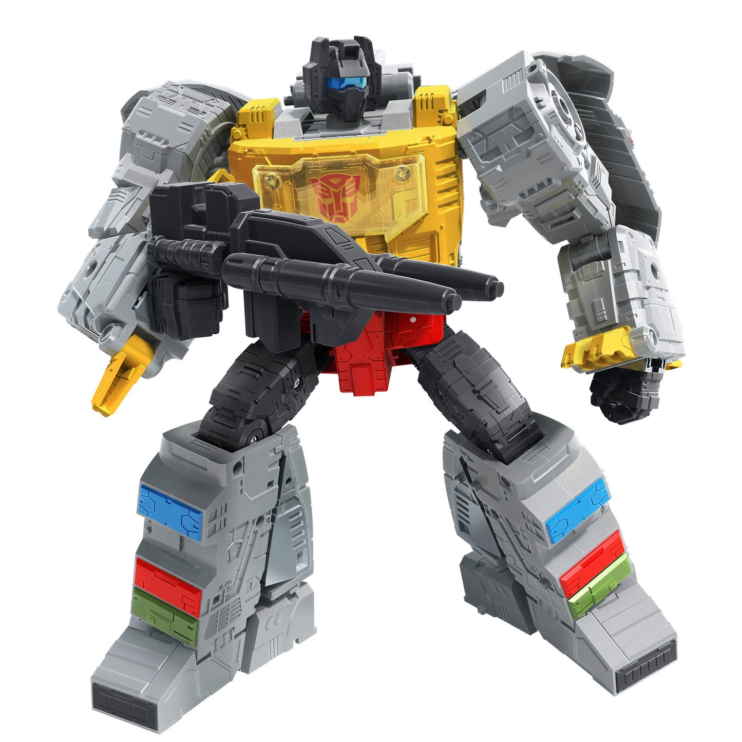 Transformers Toys Studio Series 86-06 Leader The Transformers: The Movie Grimlock and Autobot Wheelie Action Figure