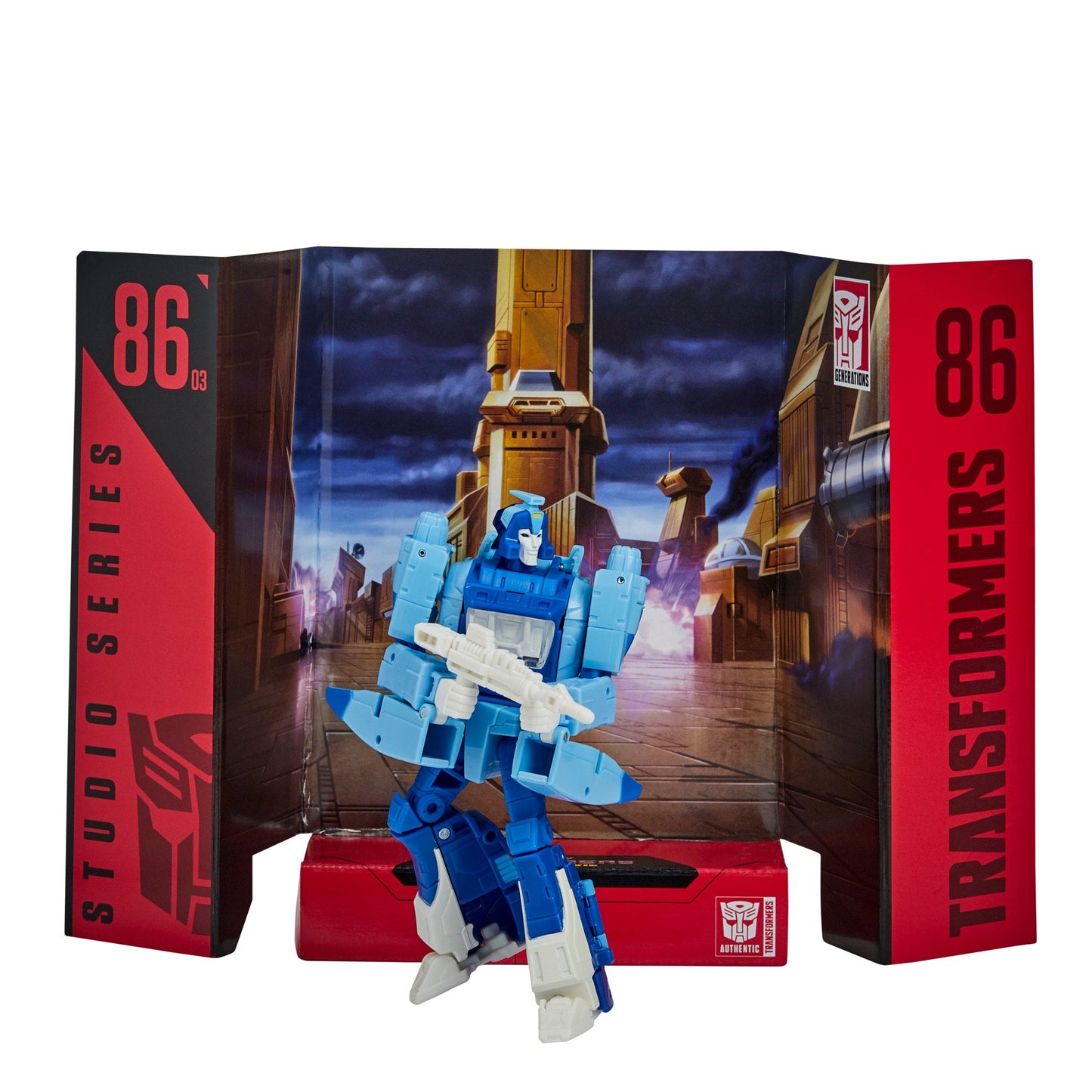 Transformers Toys Studio Series 86-03 Deluxe The Transformers: The Movie Blurr Action Figure