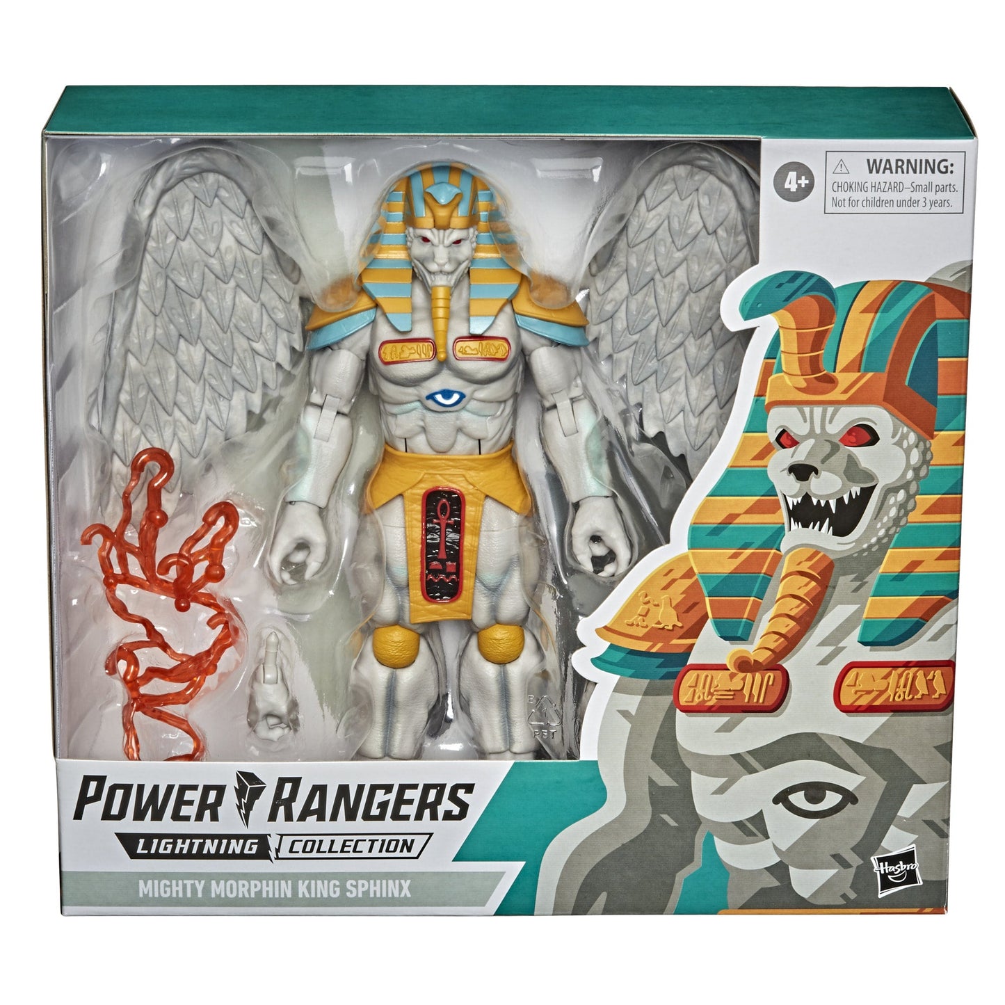 Power Rangers Lightning Collection Monsters Mighty Morphin King Sphinx 8-Inch Premium Collectible Action Figure Toy