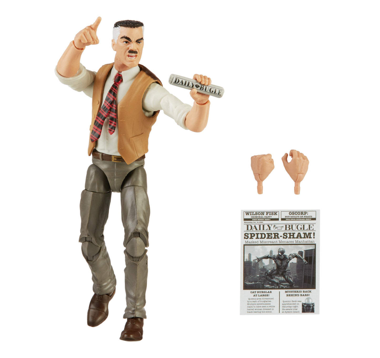 Marvel Legends Series - Retro Cardback Spider-man - J. Jonah Jameson
