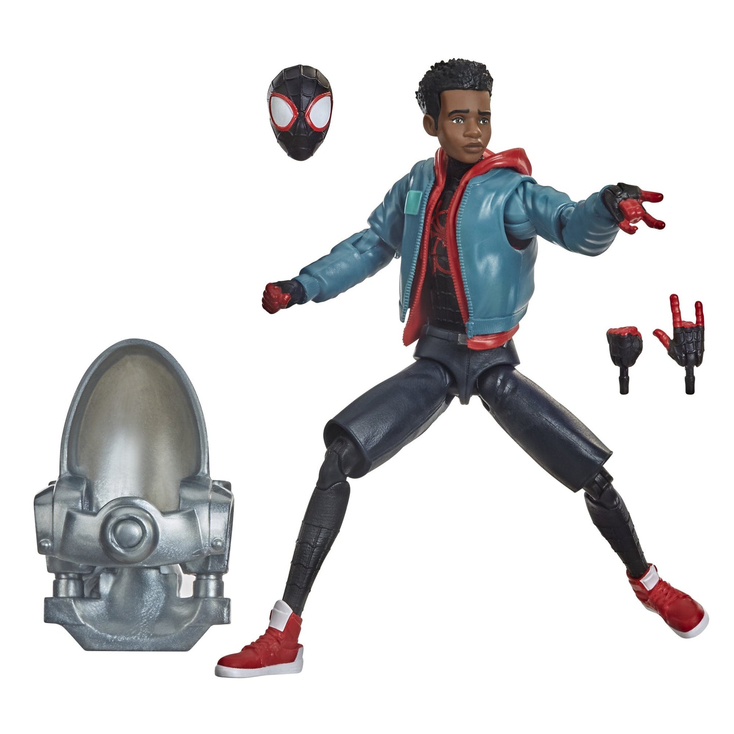 Hasbro Marvel Legends Series Spider-Man: Into the Spider-Verse Miles Morales 6-inch Collectible Action Figure