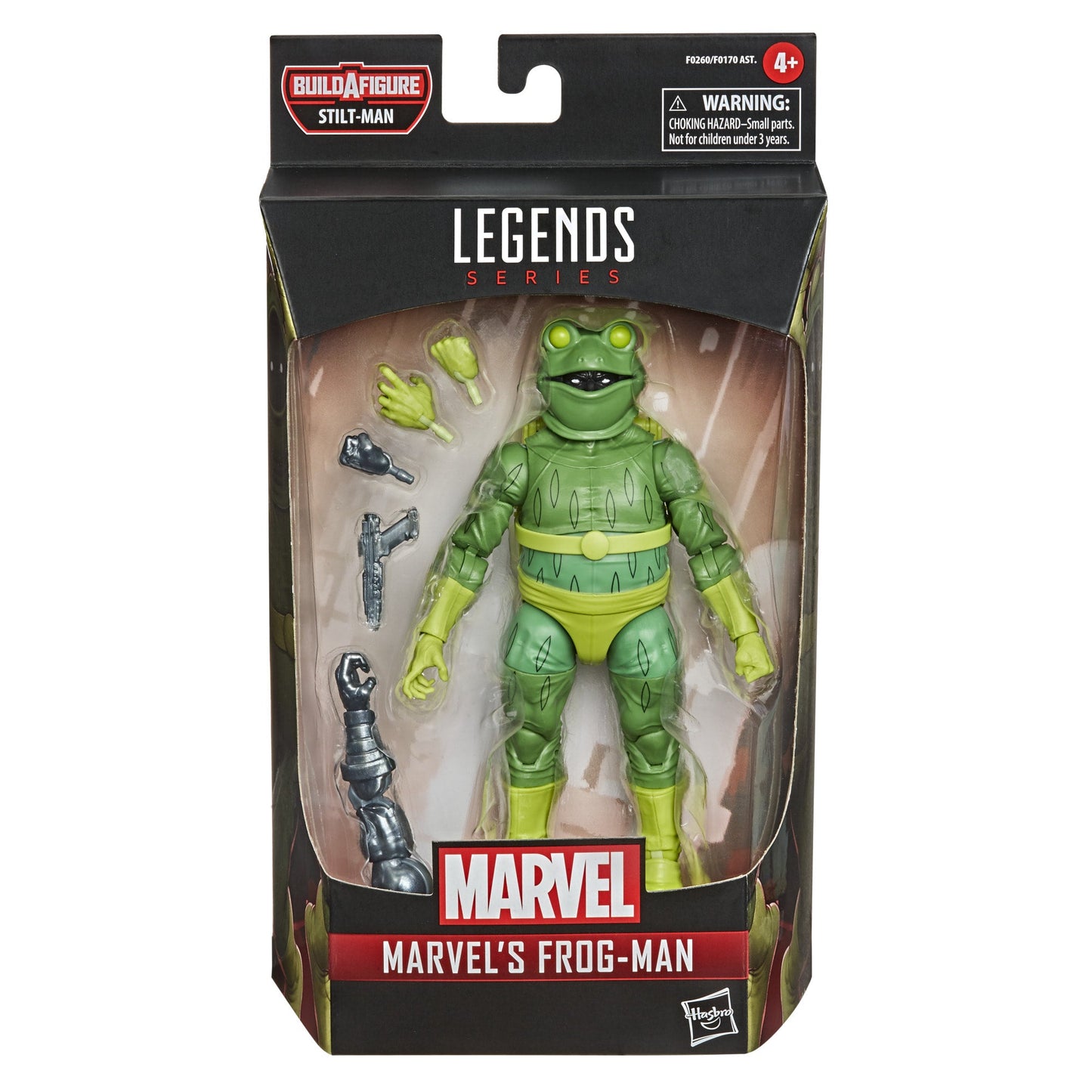 Marvel Legends Series Spider-Man Marvel’s Frog-Man 6-inch Collectible Action Figure
