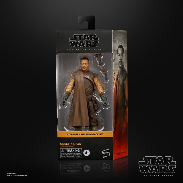 Star Wars The Black Series Greef Karga Toy 6-Inch Scale The Mandalorian Collectible Figure