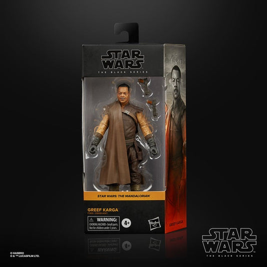 Star Wars The Black Series Greef Karga Toy 6-Inch Scale The Mandalorian Collectible Figure