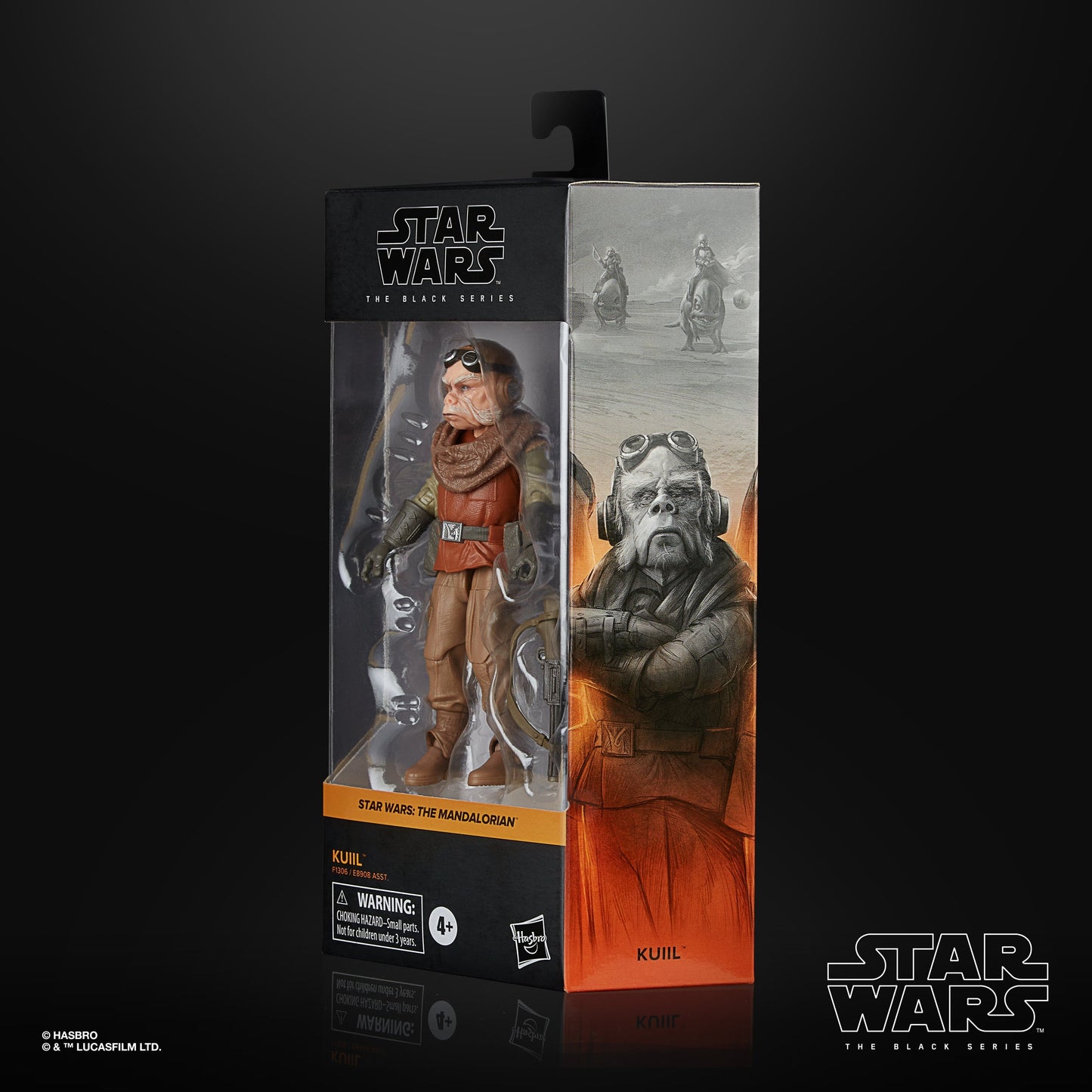 Star Wars The Black Series Kuiil Toy 6-Inch Scale The Mandalorian Collectible Figure