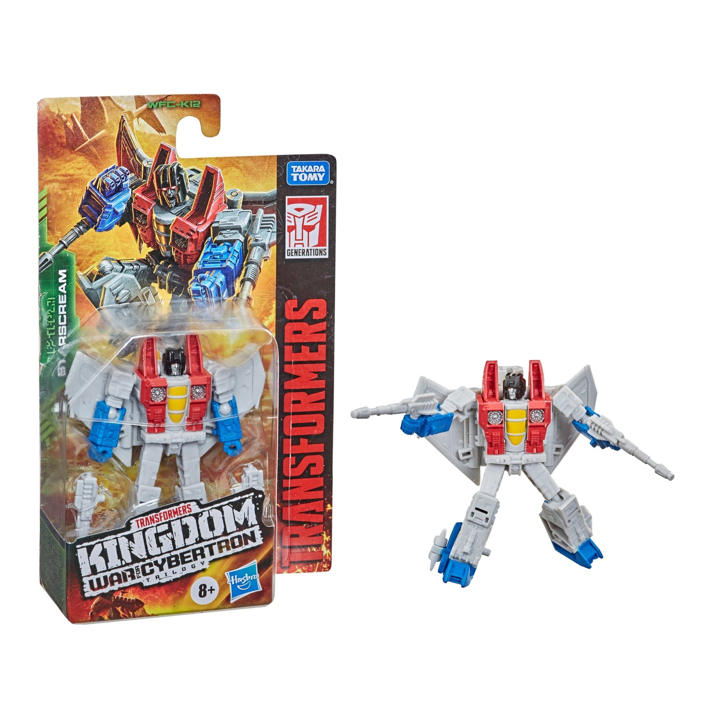 Transformers Toys Generations War for Cybertron: Kingdom Core Class WFC-K12 Starscream