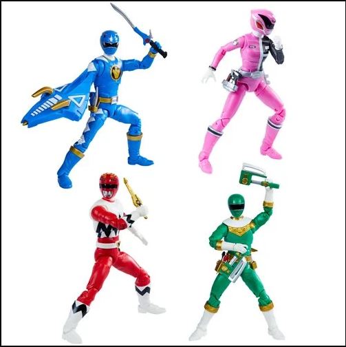 Power Rangers wave 2 2020 [set of 4]
